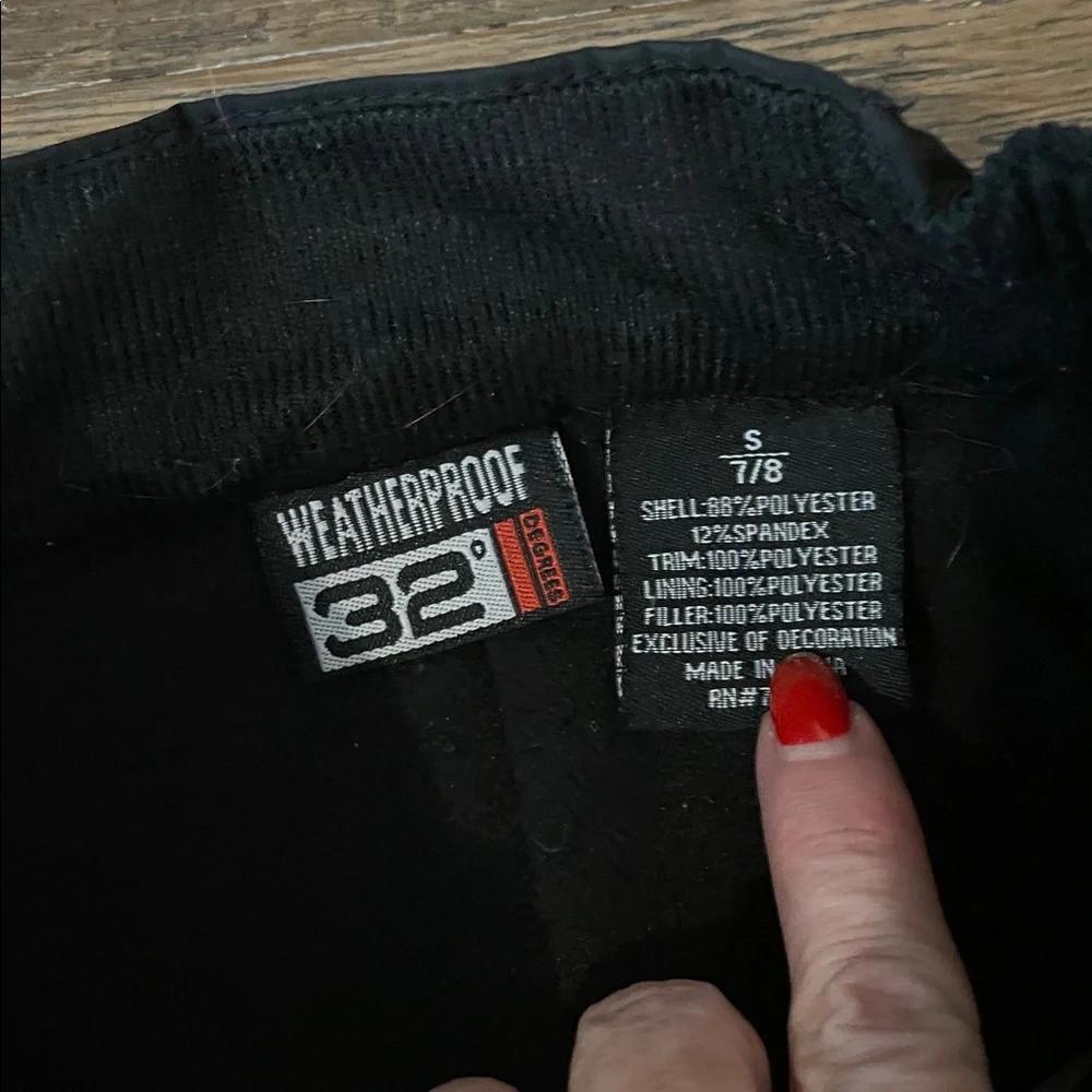Weatherproof snowboard ski snow pants girl 7-8